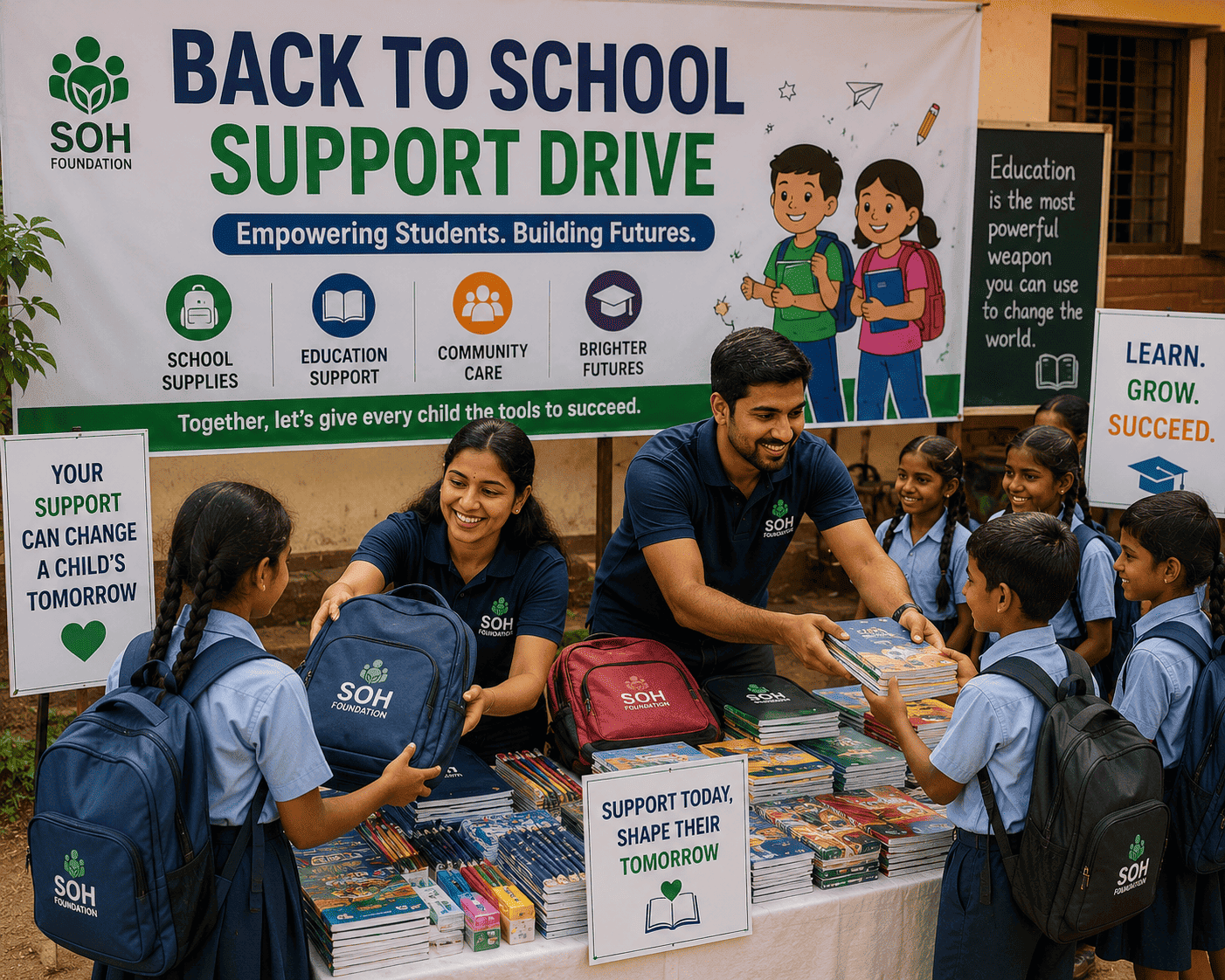 Back to School Support Drive
