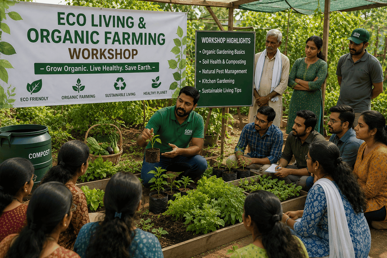 Eco Living & Organic Farming Workshop