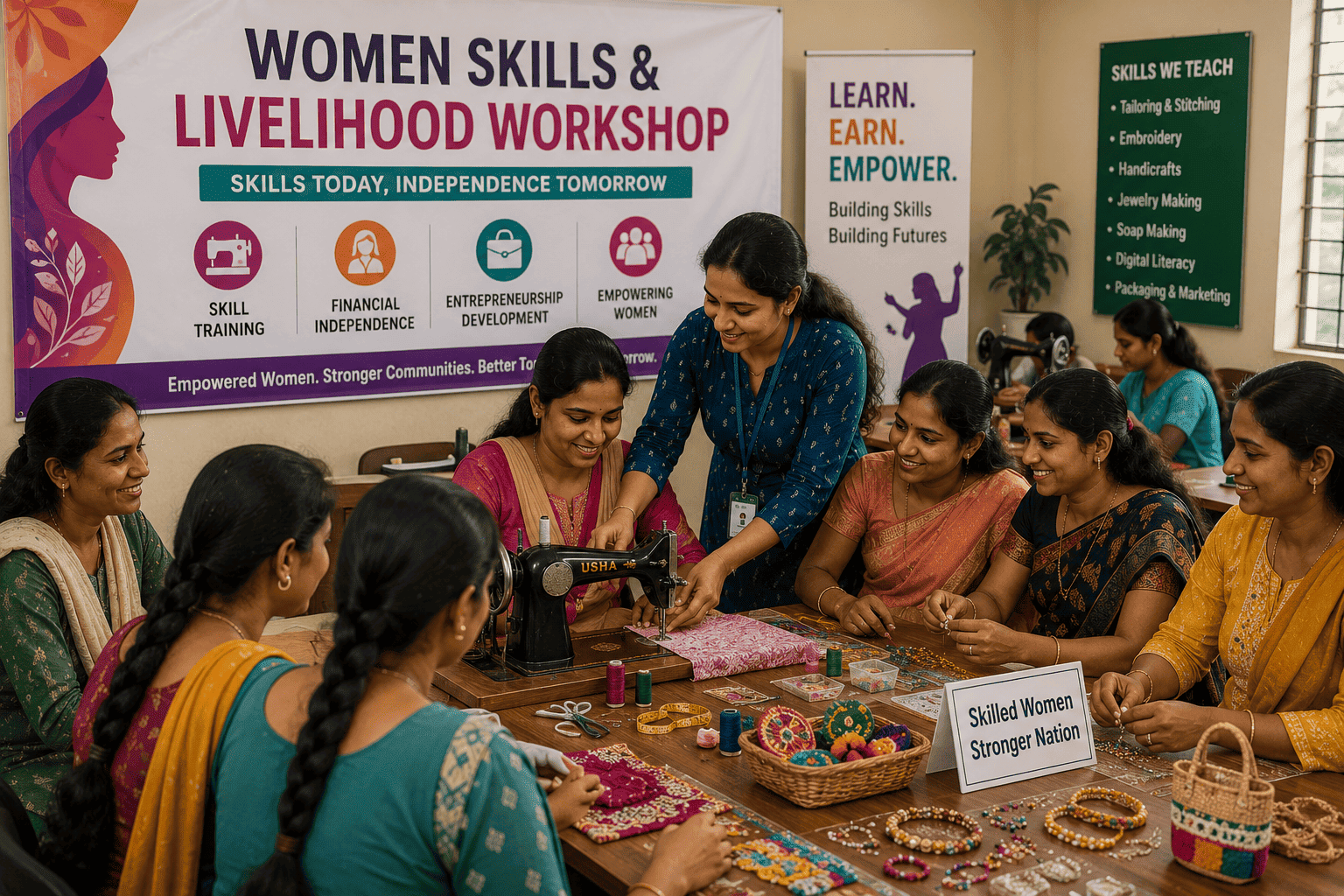 Women Skills & Livelihood Workshop