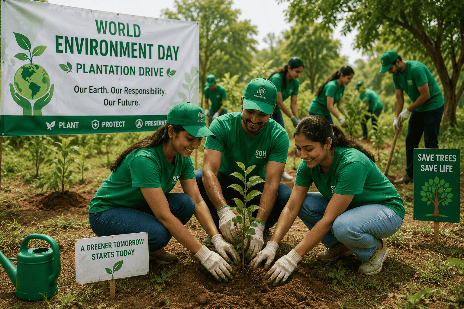 World Environment Day Plantation Drive